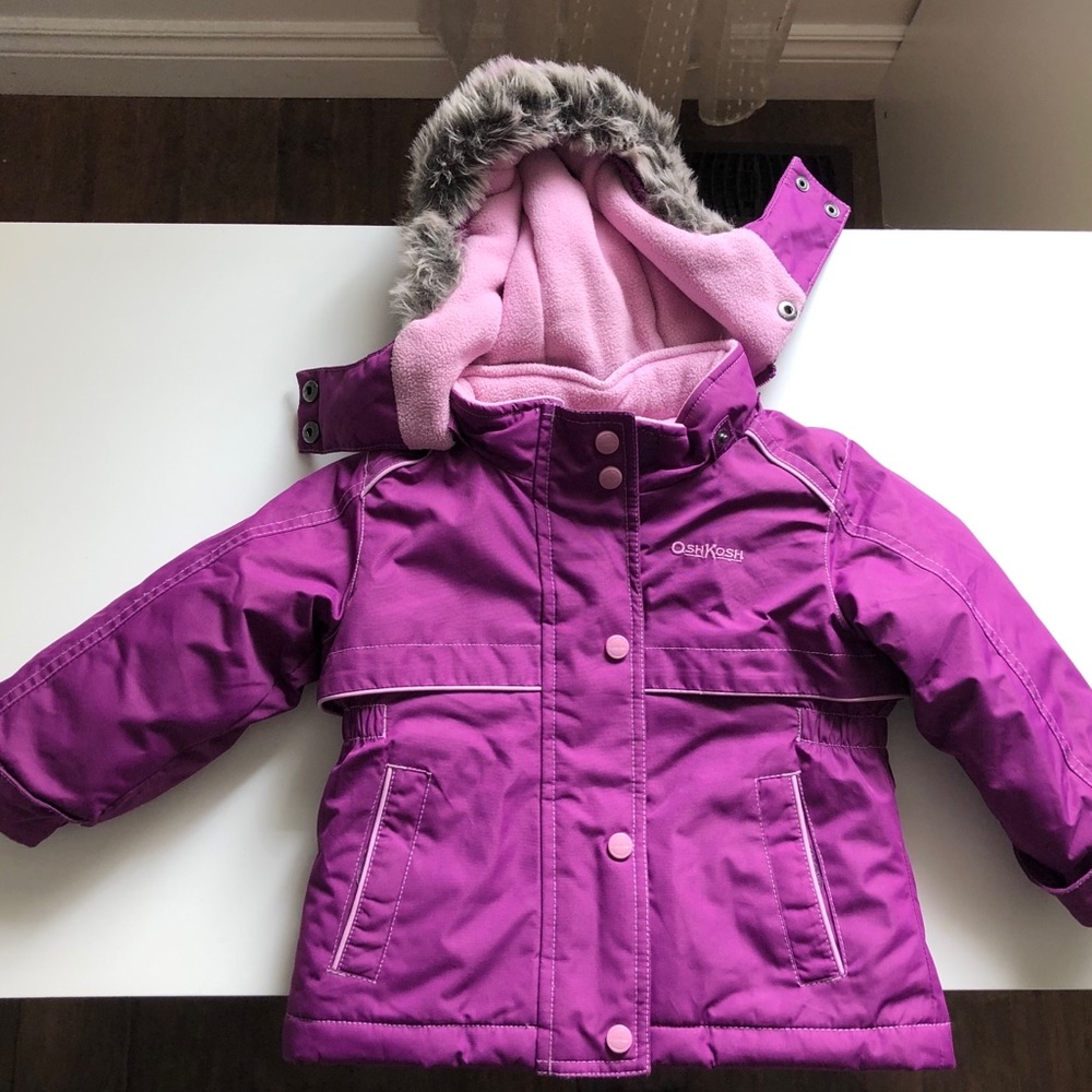 18M Girls: Purple Winter Jacket